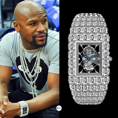 floyd mayweather bling watch.